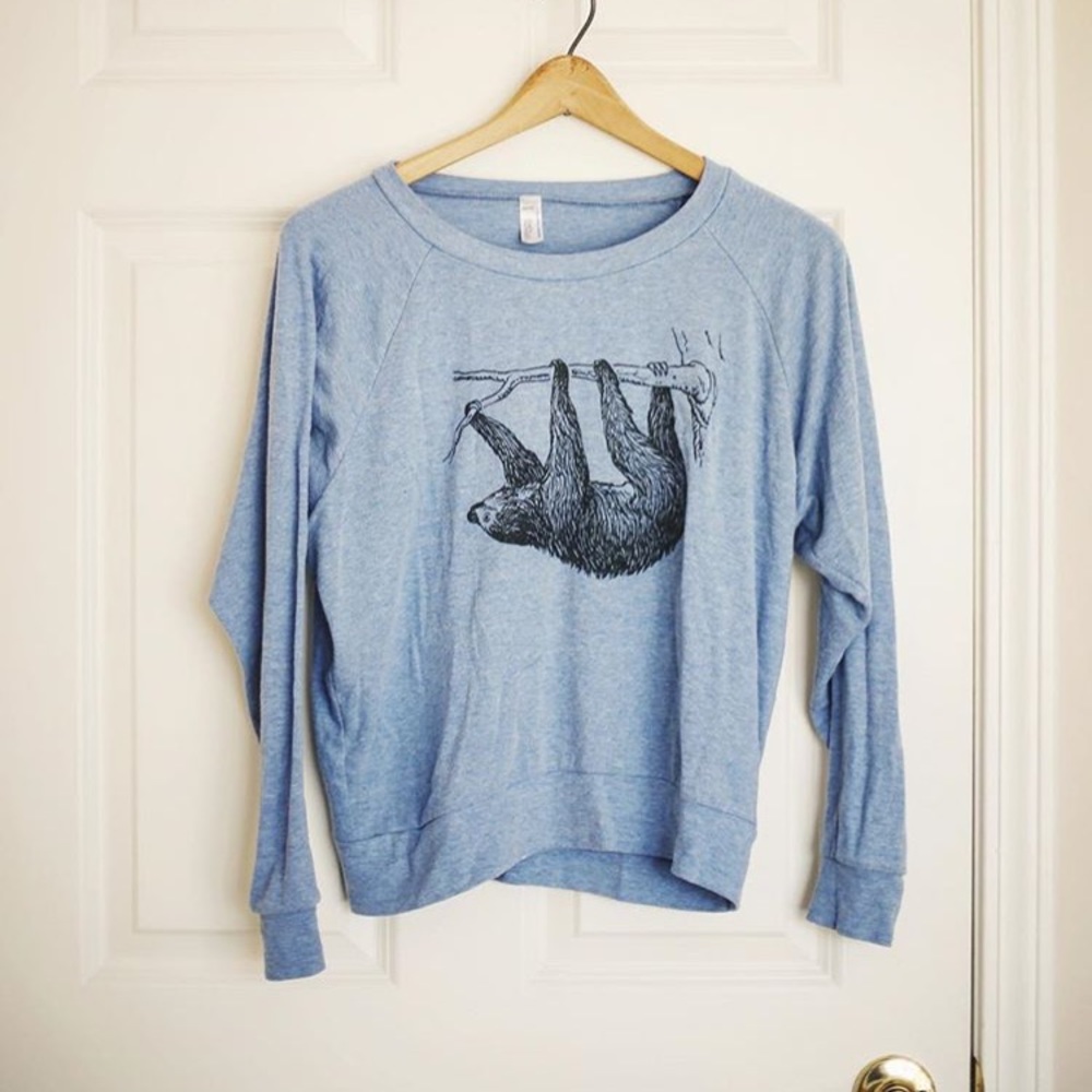 American Apparel Sloth Shirt